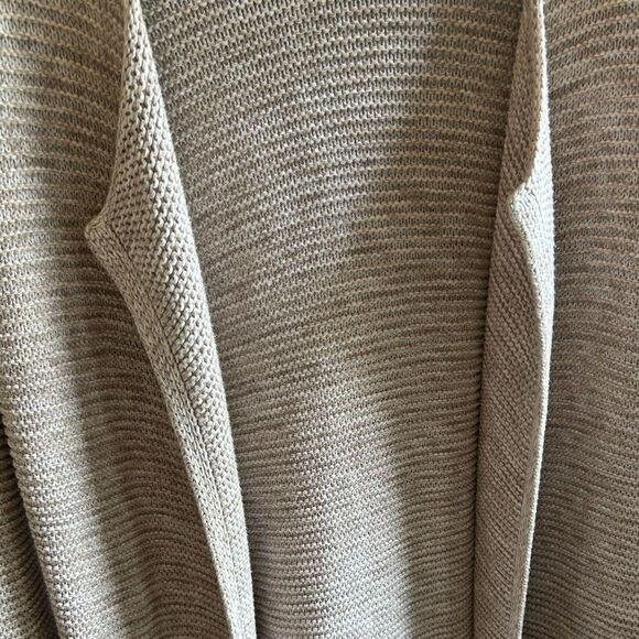 Heavy Knit Open-Front Cardigan GAP thigh-Length/tunic - Picture 5 of 7